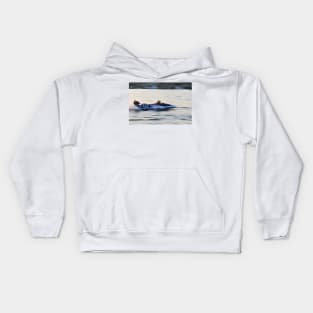 Powerboat Racing at Oulton Broad - OSY400 - Sean Woods Kids Hoodie